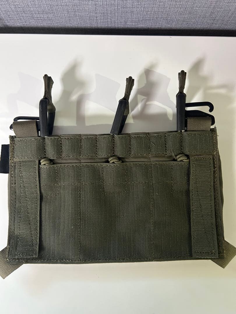 AGILITE】 トリプルマガジンポーチパネル レンジャーグリーン プラカード