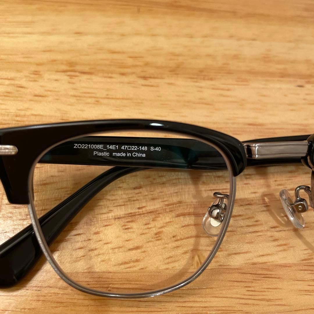 Zoff クラシック サーモントフレーム ブラック