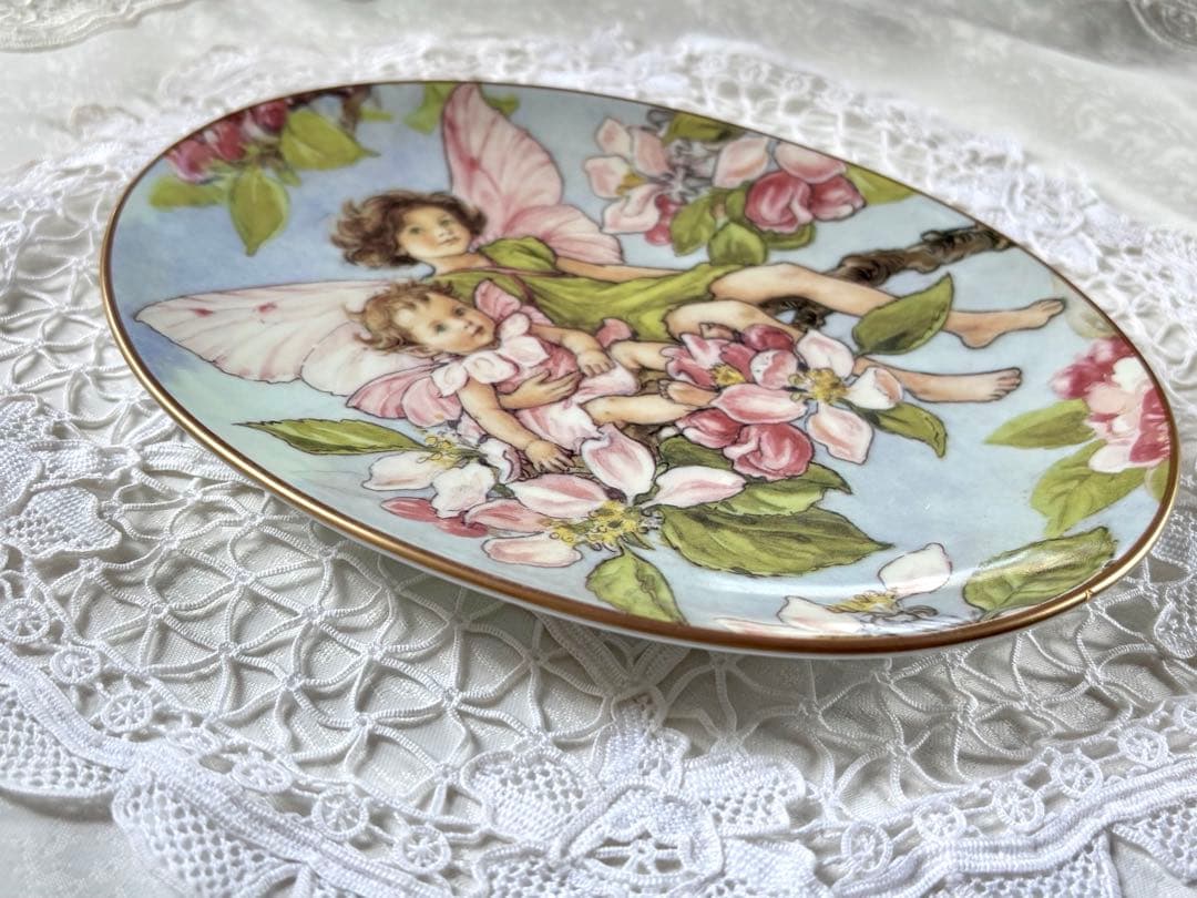 シシリー・メアリー・バーカー 花の妖精 絵皿 【アップルの妖精
