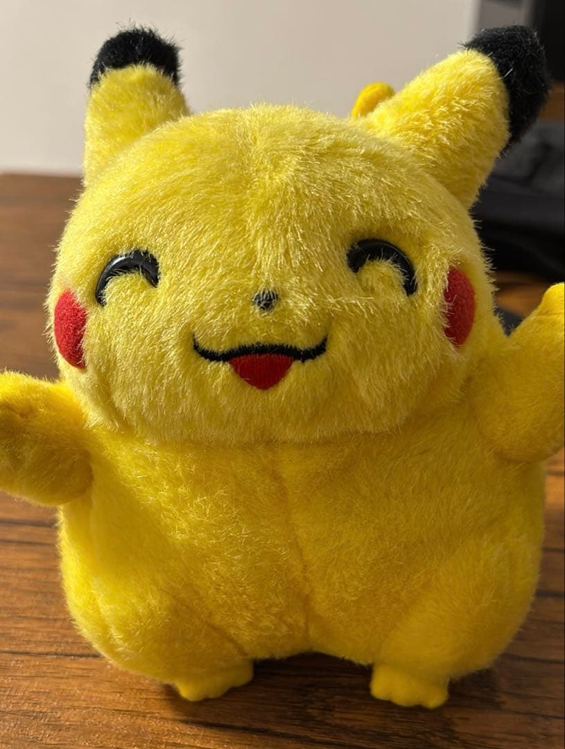 ピカチュウ にっこり 初期 ぬいぐるみ 初代 ポケットモンスター ポケモン