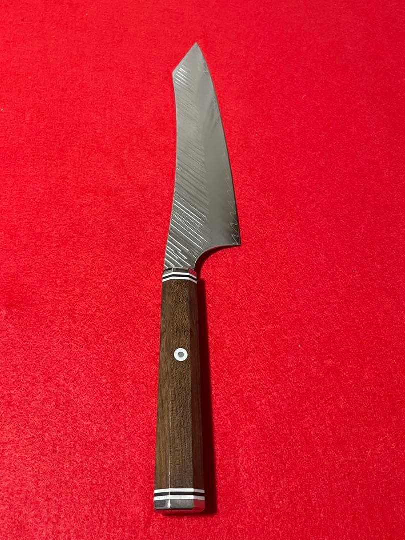 鬼反り切付型 VG10 ダマスカス 牛刀 万能 包丁 230mm