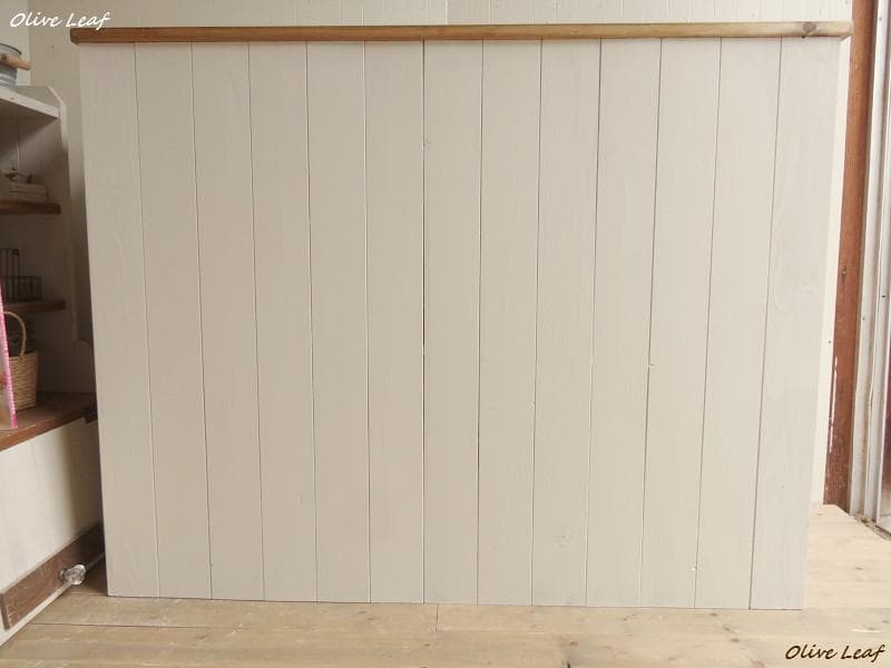 サイズデザインオーダー可●超ワイドカウンターテーブル●シャビーホワイト●受注製作