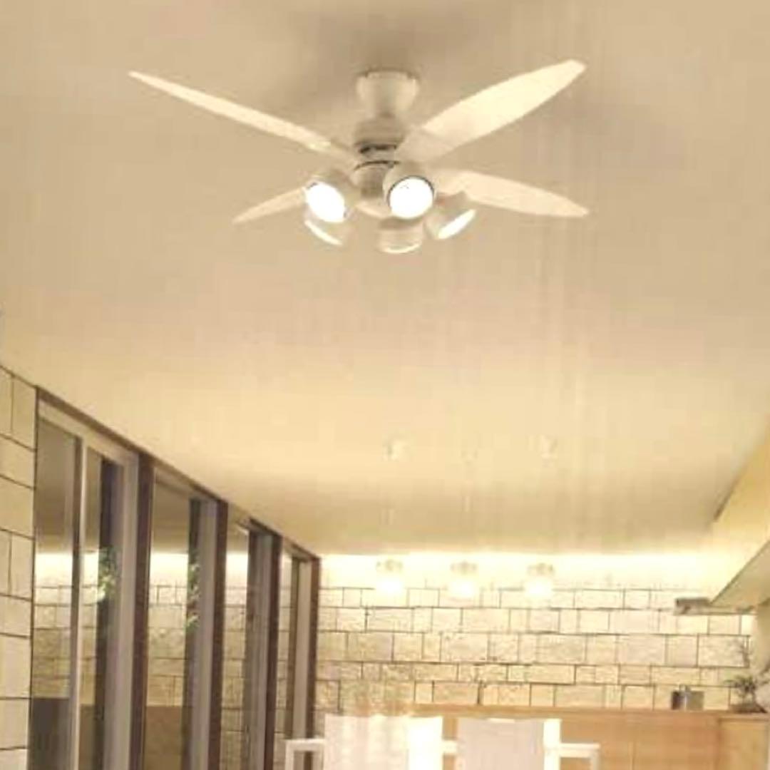 【新品】DAIKO シーリングファンライト CSF-580W ホワイト 5灯