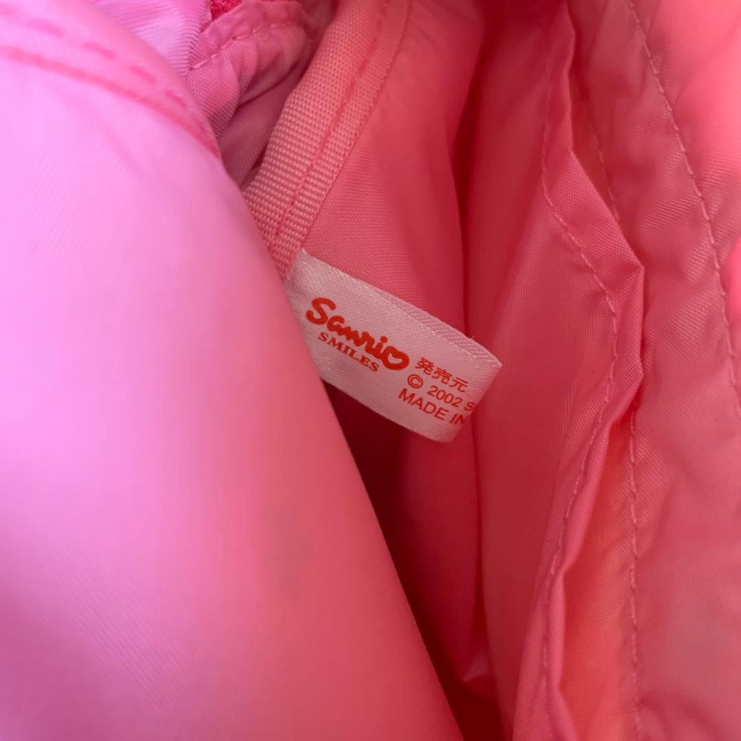 激レア　平成　サンリオ　ぷちぷちわんこ いちご柄　ショルダーバッグ　2002年