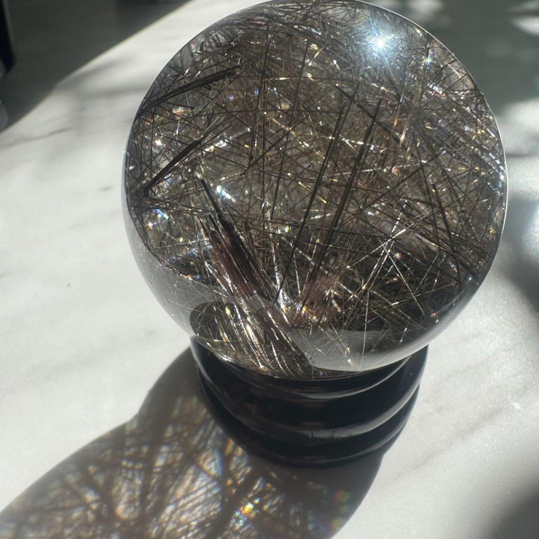 ルチルクオーツ　大玉　50mm