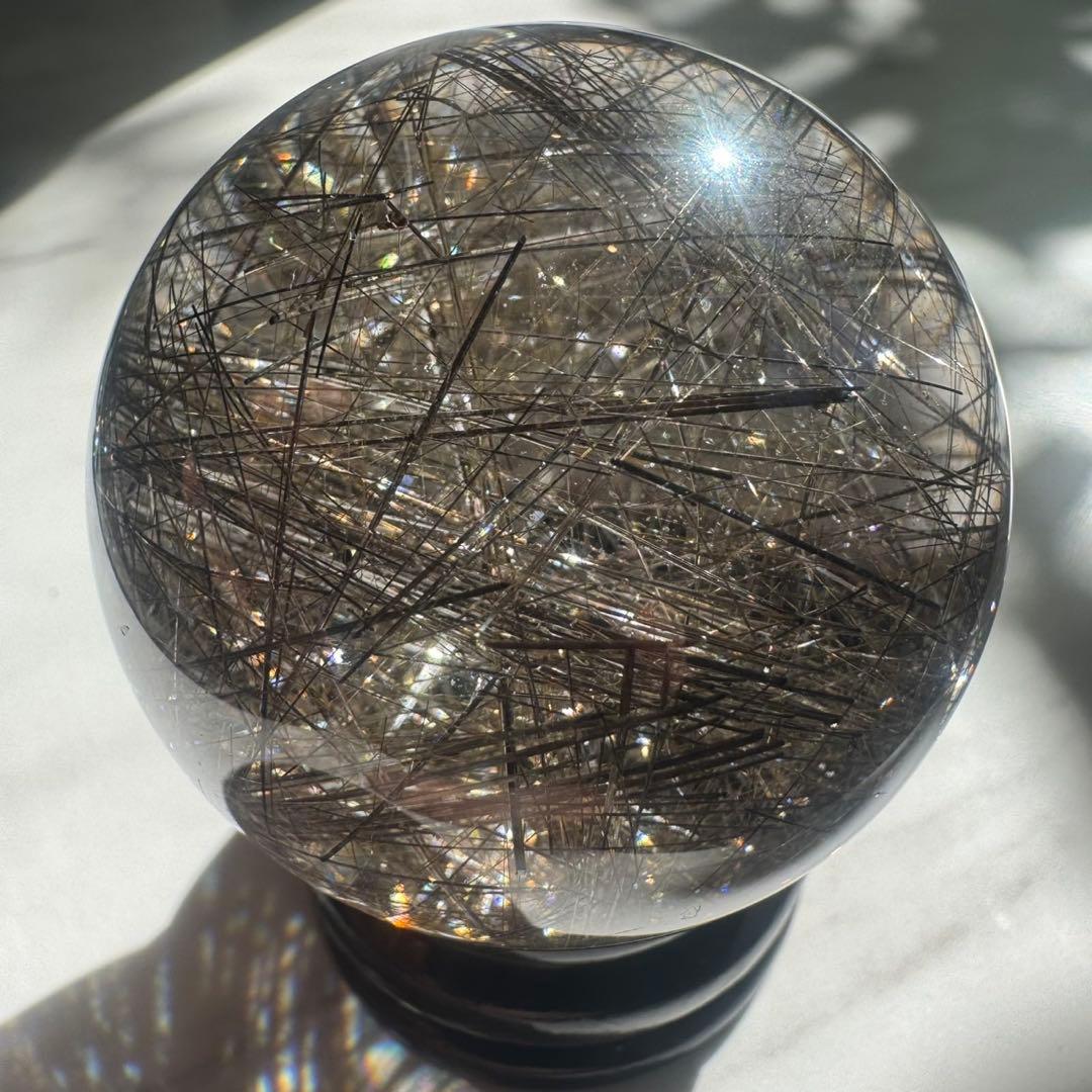 ルチルクオーツ　大玉　50mm