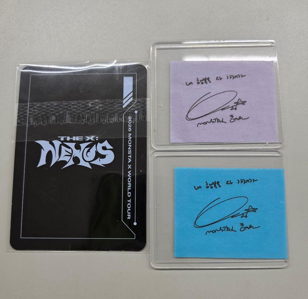 MONSTA X NEXUS フォトカードケーストレカ ヒョンウォン - メルカリ