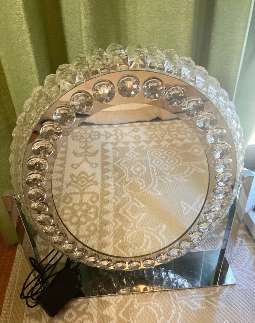 【東海3県の方】美品　女優 ハリウッドミラー LEDクリスタルミラー