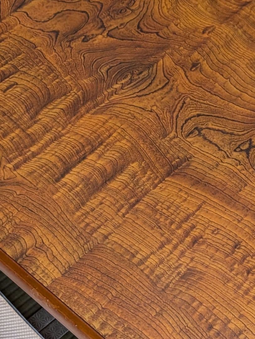 木製座卓 ブラウン 約106 x 75×34cm