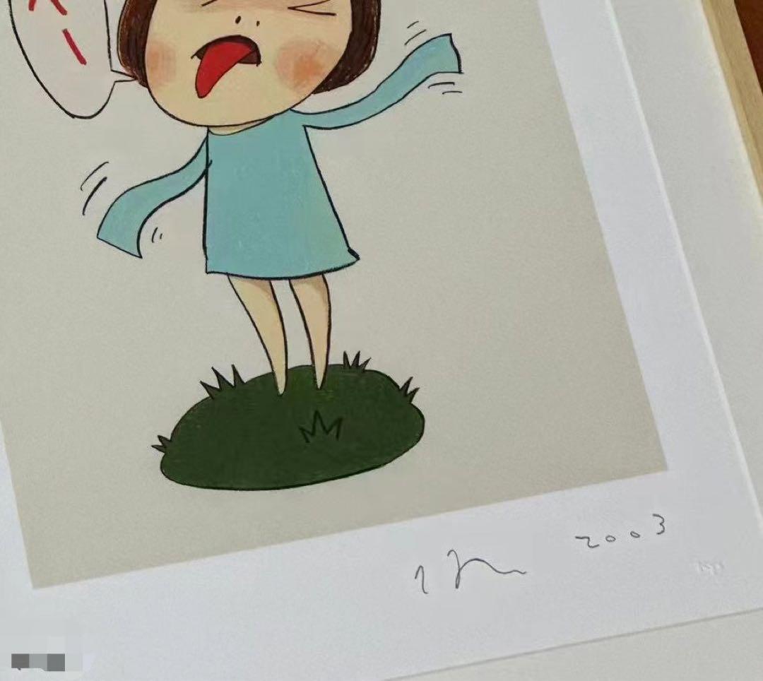 奈良美智 版画「べー Beah!」 - メルカリ