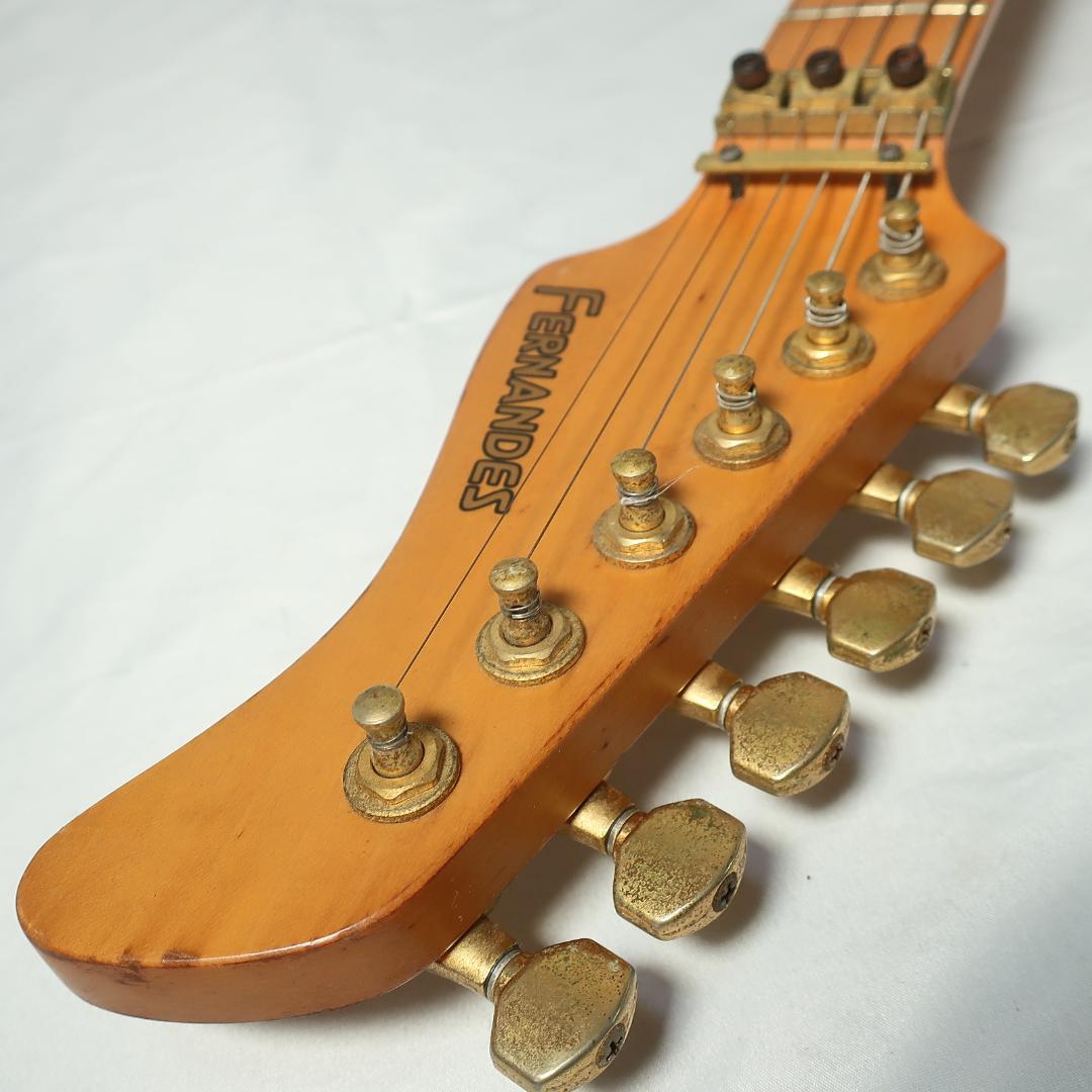 FERNANDES エレキギター ケース付 GOTOHペグ FRTブリッジ装備