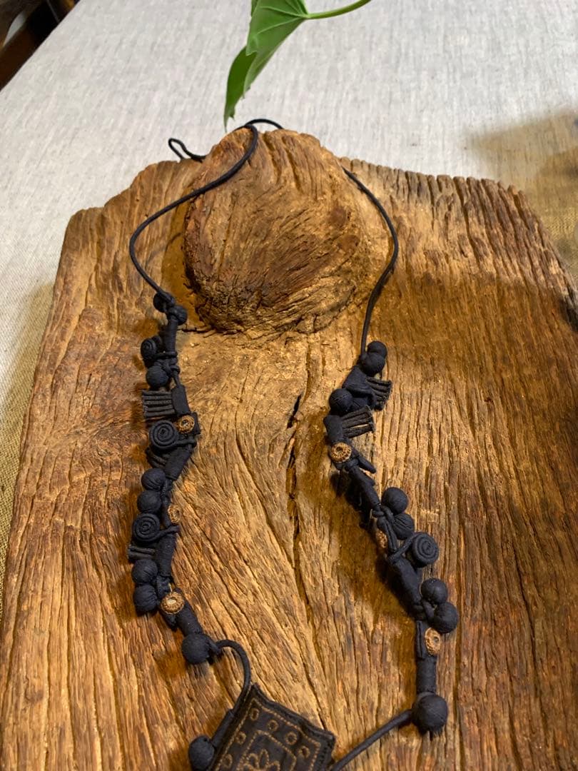 イッセイミヤケ HaaT（ハート）　布ネックレス　初期　極美品　希少