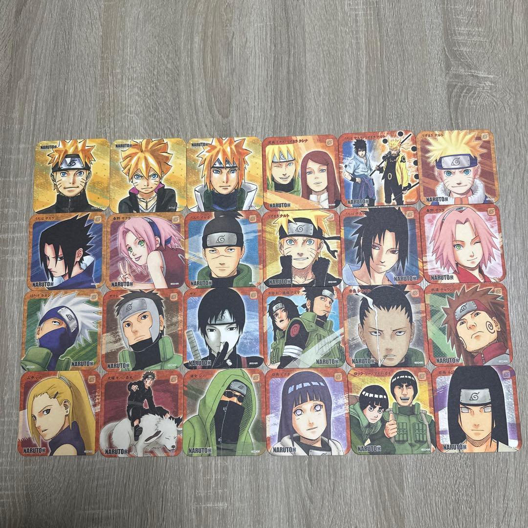 NARUTO展限定 アートコースターBOXセット 48枚