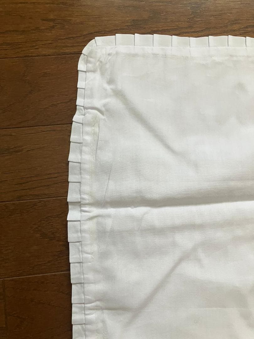 昭和レトロ品　座布団カバー30枚　白　無地　バラ売り相談可