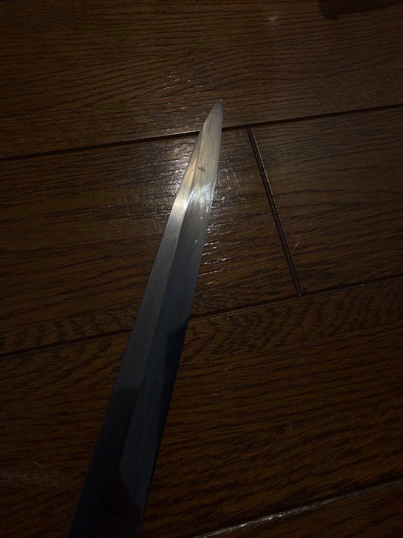 堺一文字忠國作　青水本焼　フグ引き　刃渡り　尺　包丁