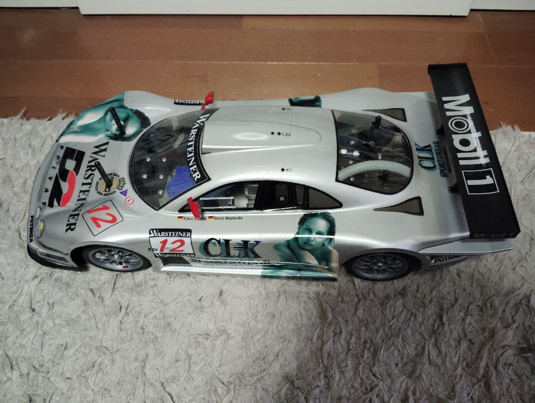 タミヤ 1/10 メルセデスベンツ CLK GTR スポーツウェアー エンジン