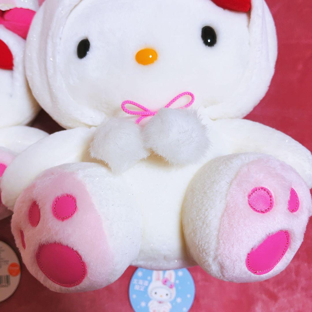 希少レア　ハローキティ　北海道　雪うさぎ　SM 2000年製 サンリオ　レトロ