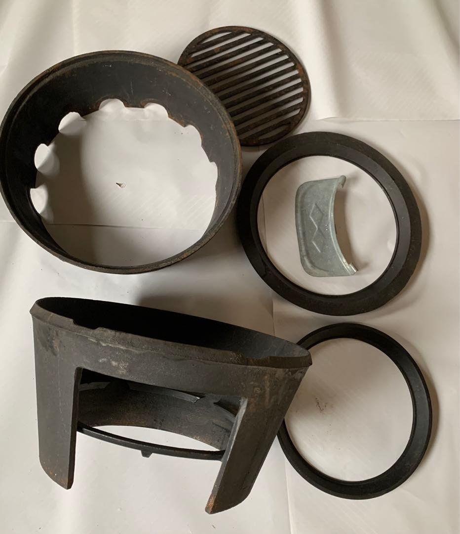 鋳物カマド　おくどさん　レトロ　希少