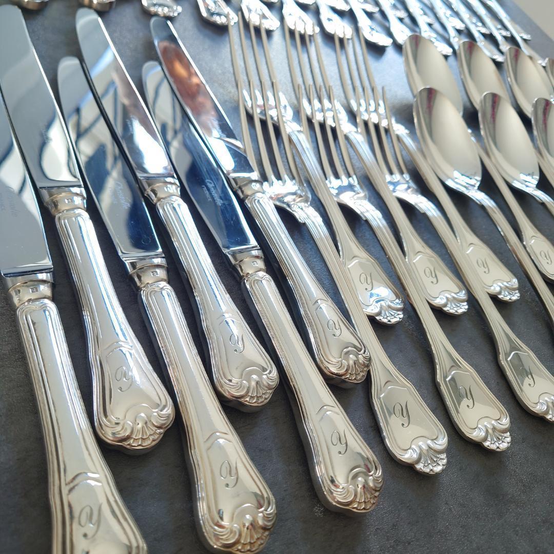 格安 美品 クリストフル ポートロイヤル 54点