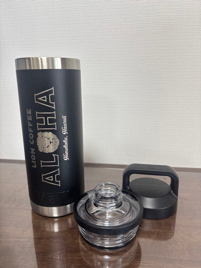YETI ✖️ライオンコーヒー ステンレスボトル 【新品 日本未発売】 2