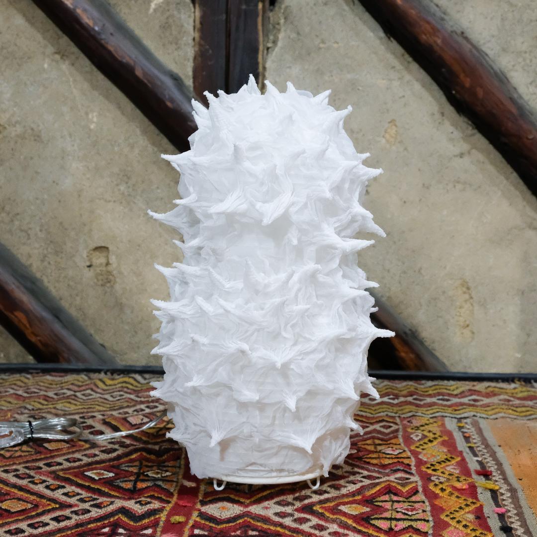 展示品 BUNZABURO Akari スノーマン スタンドライト 絞り