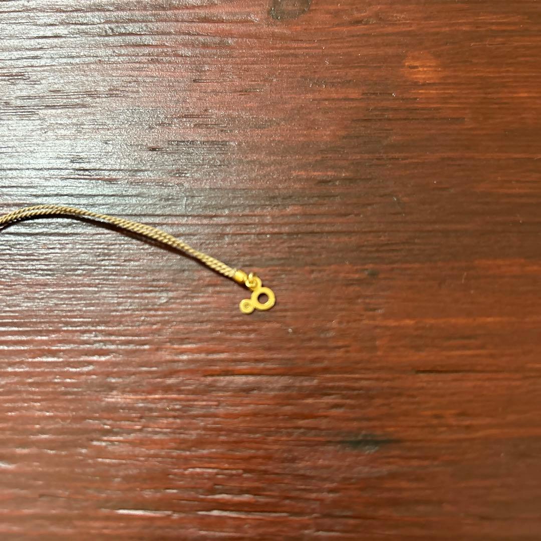 k18 オールドミッキーブレスレット0.8gくらい希少　断固離　生前整理