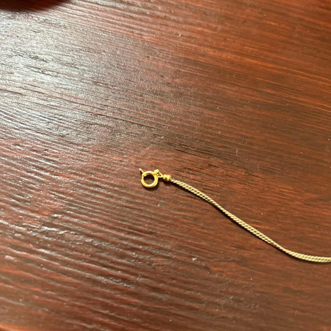 k18 オールドミッキーブレスレット0.8gくらい希少　断固離　生前整理