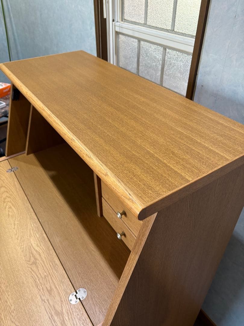 ライティングデスク　民芸家具　マルヨシ家具