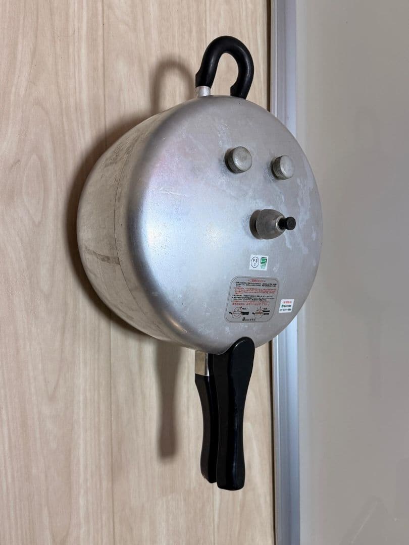アルミ圧力鍋 シルバー PC-60A 動作確認済み