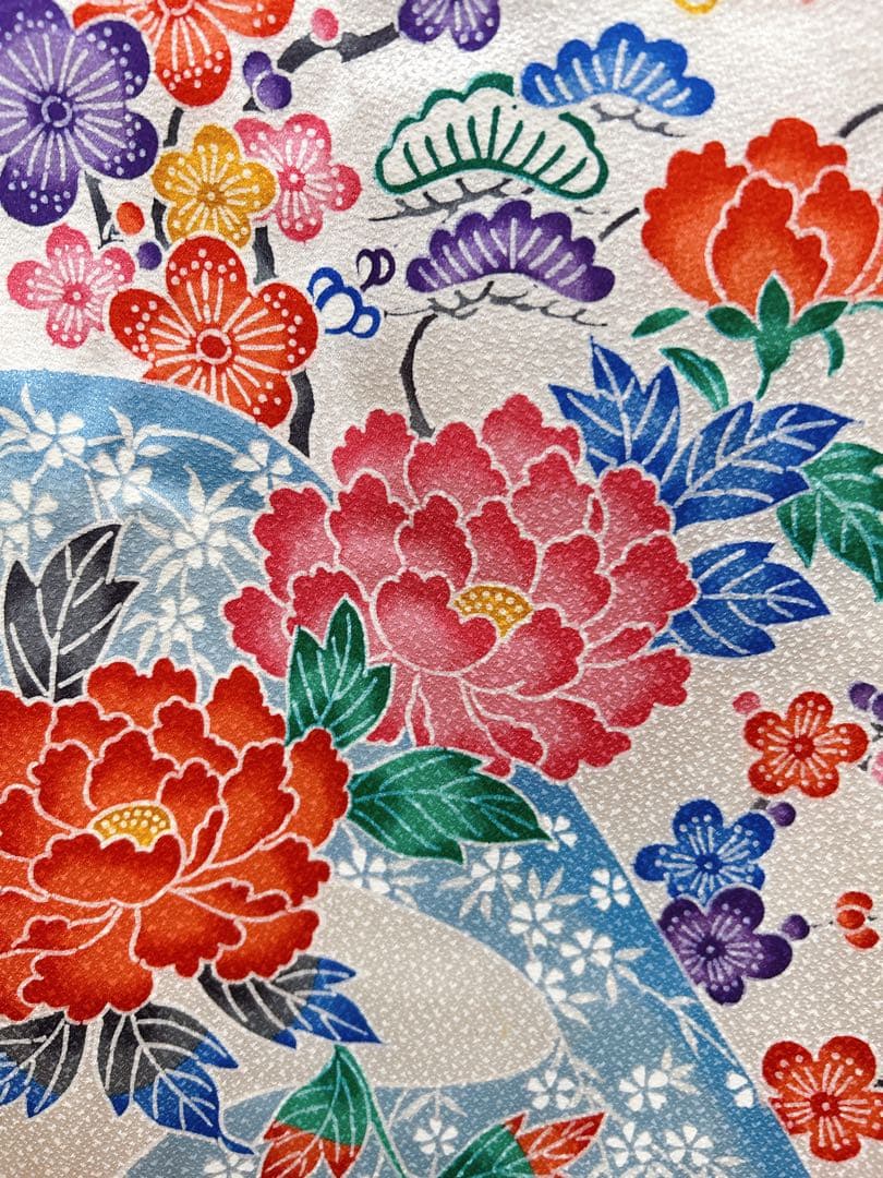 薄ピンク♡七五三　7歳　女の子　セット　一式　正絹