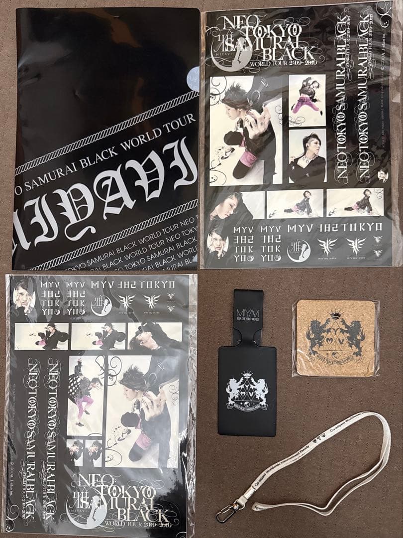 MIYAVI C.W.I.F 会報 1〜12 全冊 特典 など