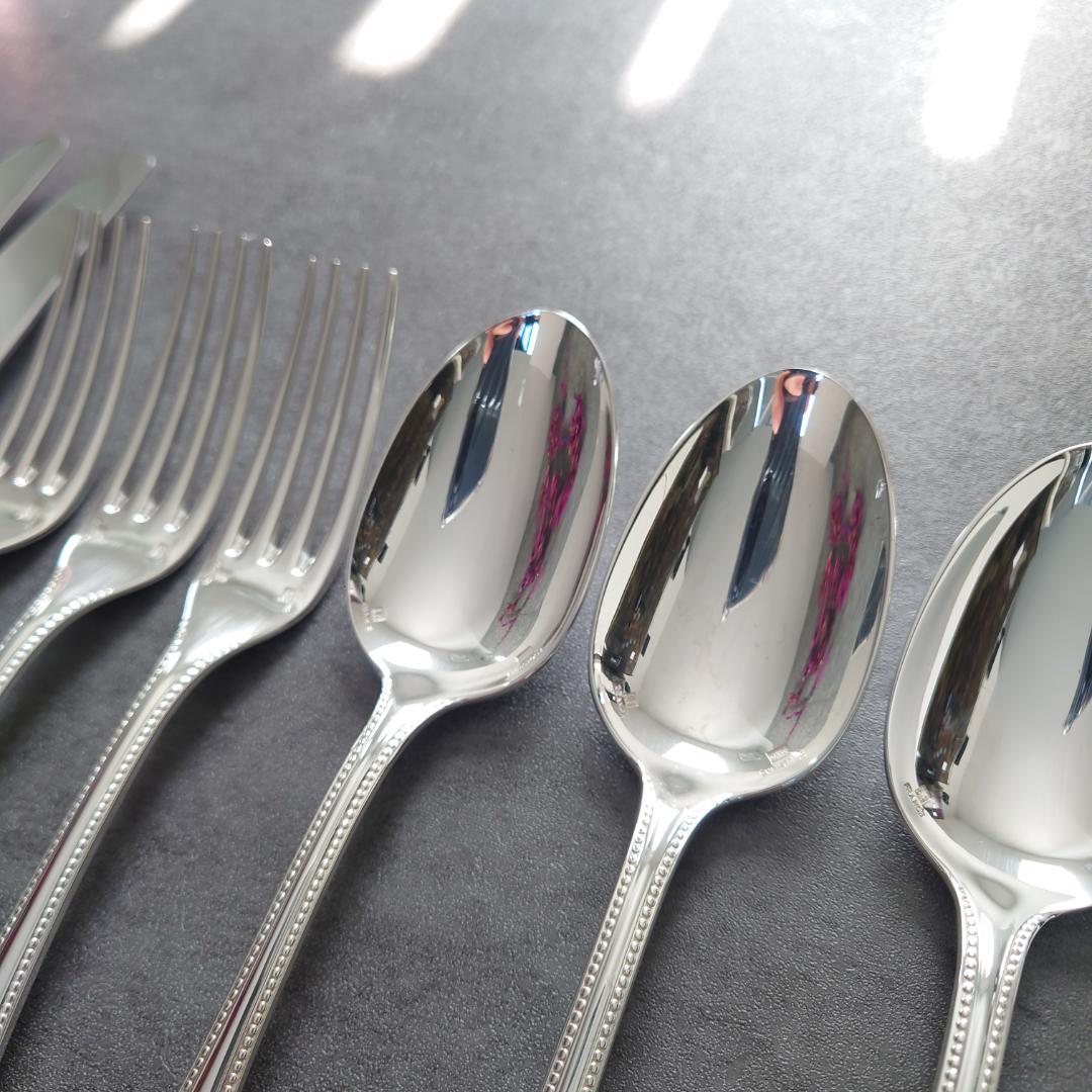 美品 クリストフル パール スタンダードサイズ 9点