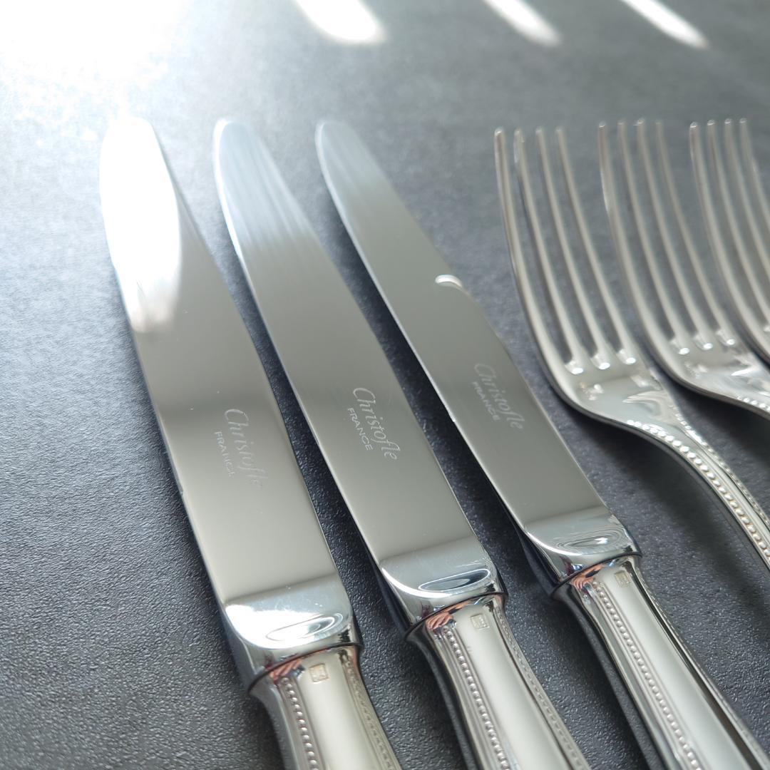 美品 クリストフル パール スタンダードサイズ 9点