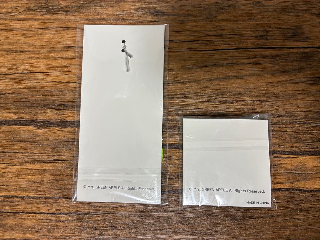 Mrs. GREEN APPLE FC会員特典キーホルダー＆長期会員特典カラビナ