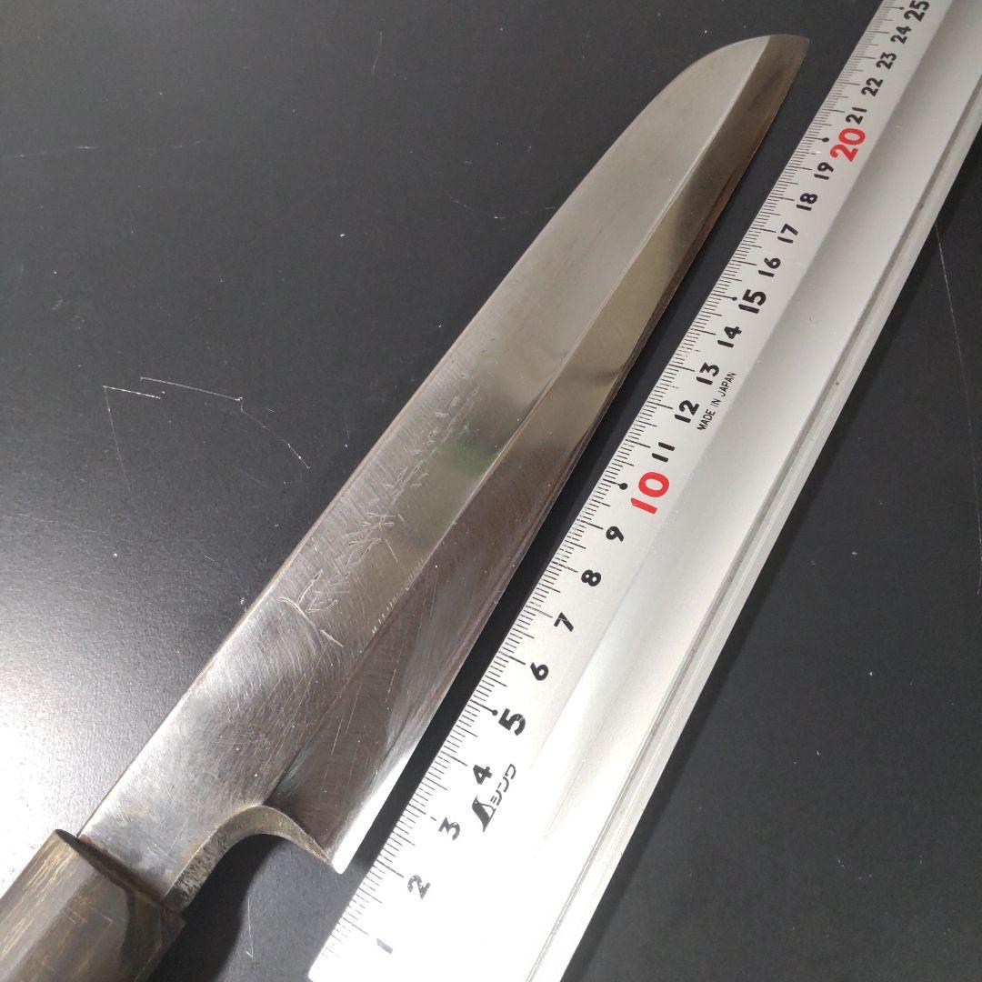 中古再生品堺一文字光秀造身卸包丁235mm