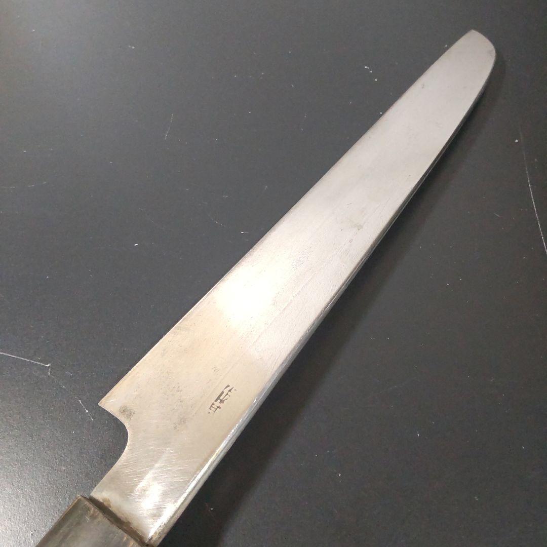 中古再生品堺一文字光秀造身卸包丁235mm