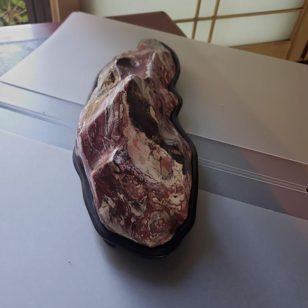 H*O様 鑑賞石 赤玉石 自然石