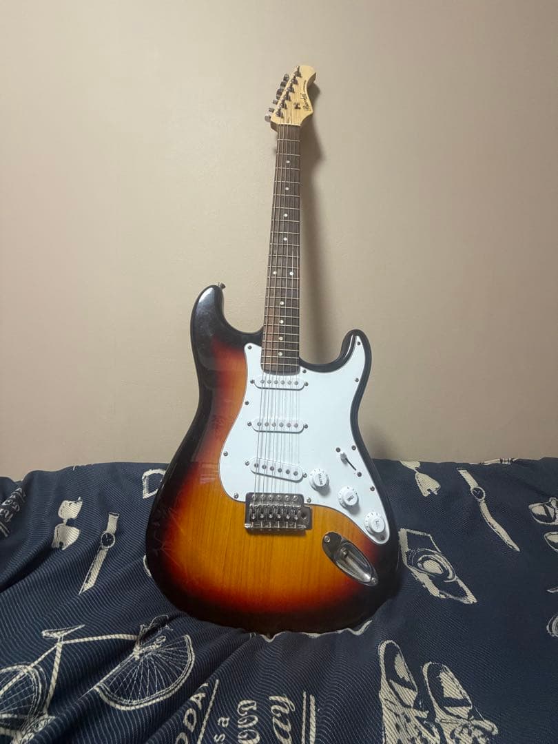 Boccherini サンバースト エレキギター