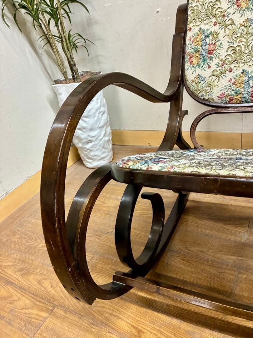 管447☆ヴィンテージ☆曲木☆ベントウッドチェア☆ロッキングチェアー