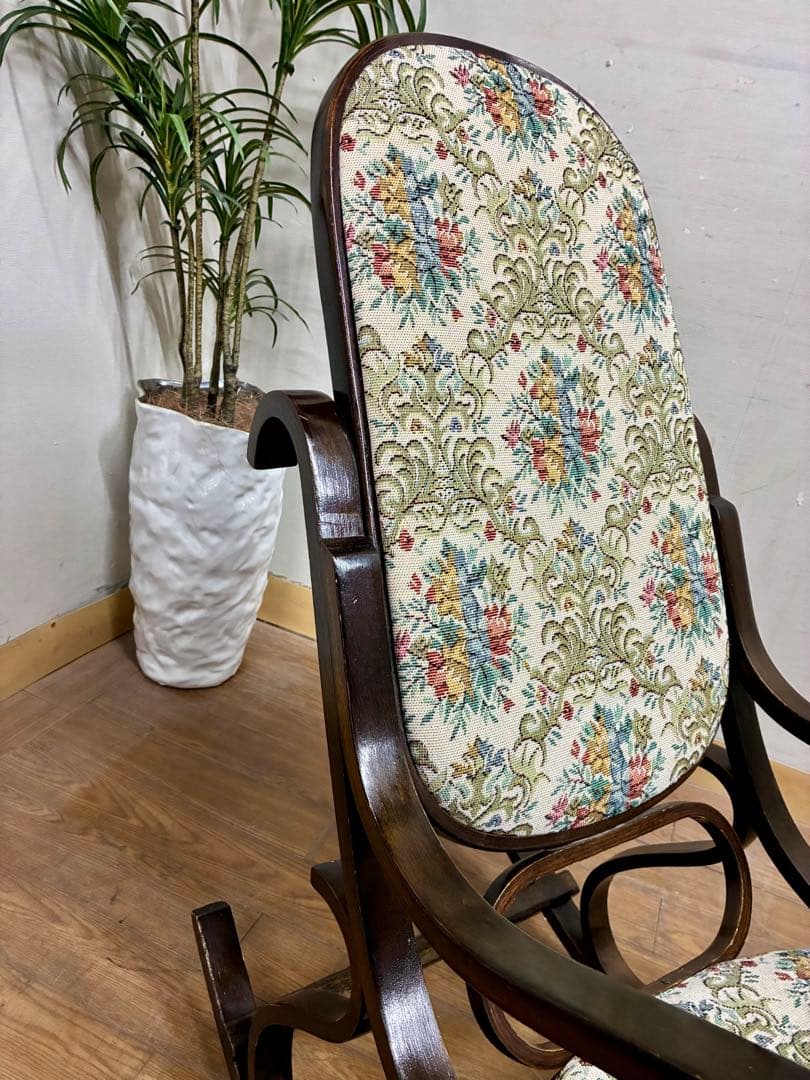 管447☆ヴィンテージ☆曲木☆ベントウッドチェア☆ロッキングチェアー