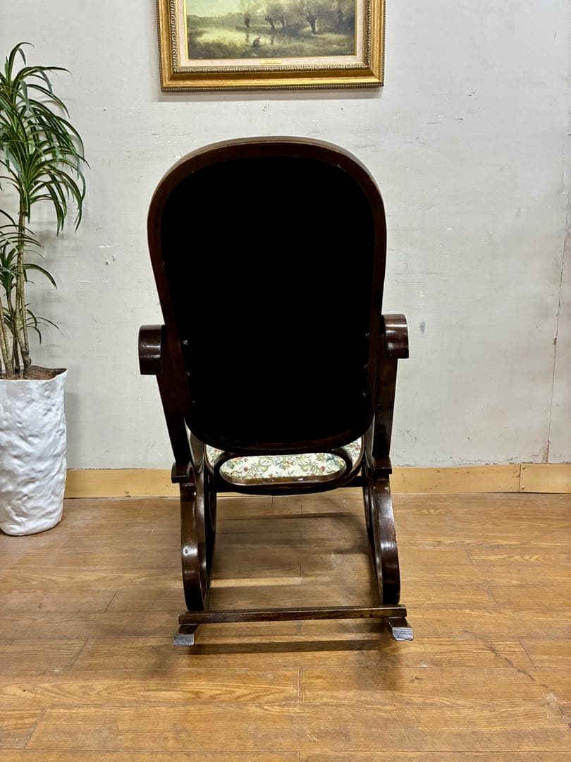 管447☆ヴィンテージ☆曲木☆ベントウッドチェア☆ロッキングチェアー