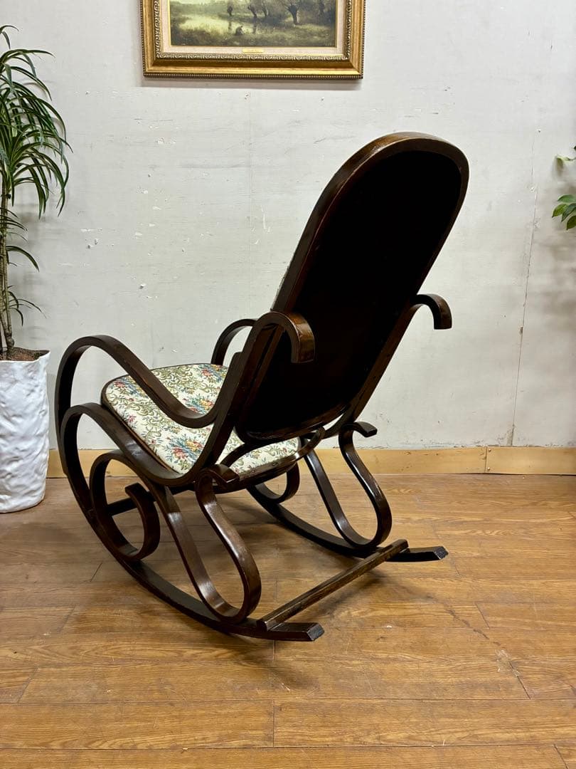 管447☆ヴィンテージ☆曲木☆ベントウッドチェア☆ロッキングチェアー