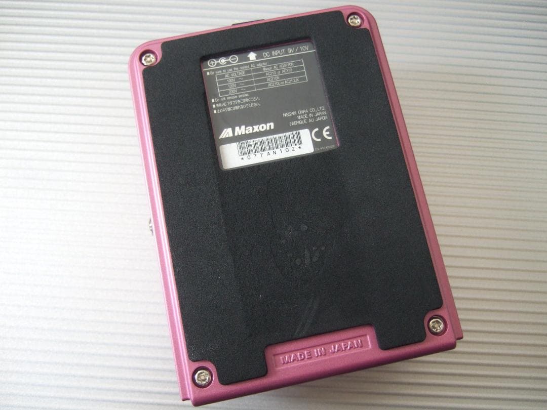 初期 美品 アダプター付属 Maxon AD999 Analog Delay