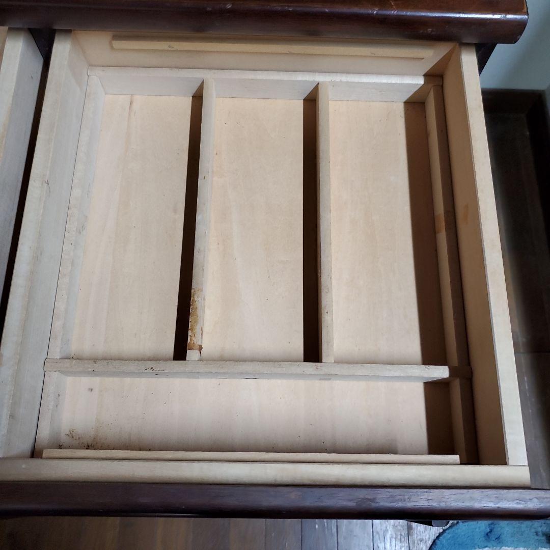 カリモク Karimoku 木製食器棚 ダークブラウン 大型キッチンボード高級