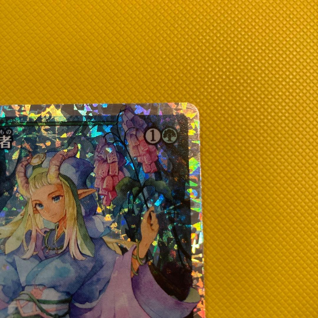 花を手入れする者　フラクチャーfoil 美品