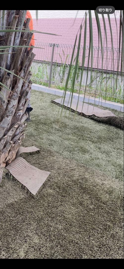 お買い得！高品質！リユース人工芝　1.8m✖︎10m 18平米 5坪サイズ