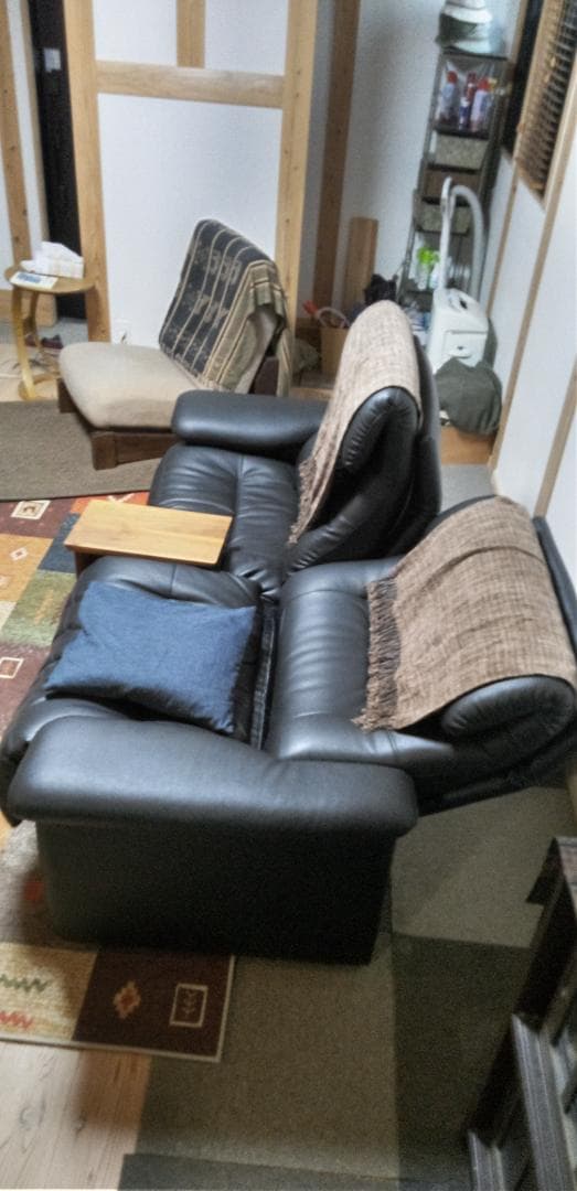 値下げマルイチセーリングムーヴィーⅡ　リクライニングソファ ワイド２P