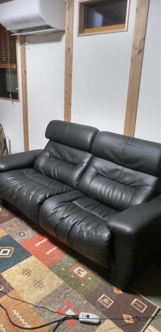 値下げマルイチセーリングムーヴィーⅡ　リクライニングソファ ワイド２P