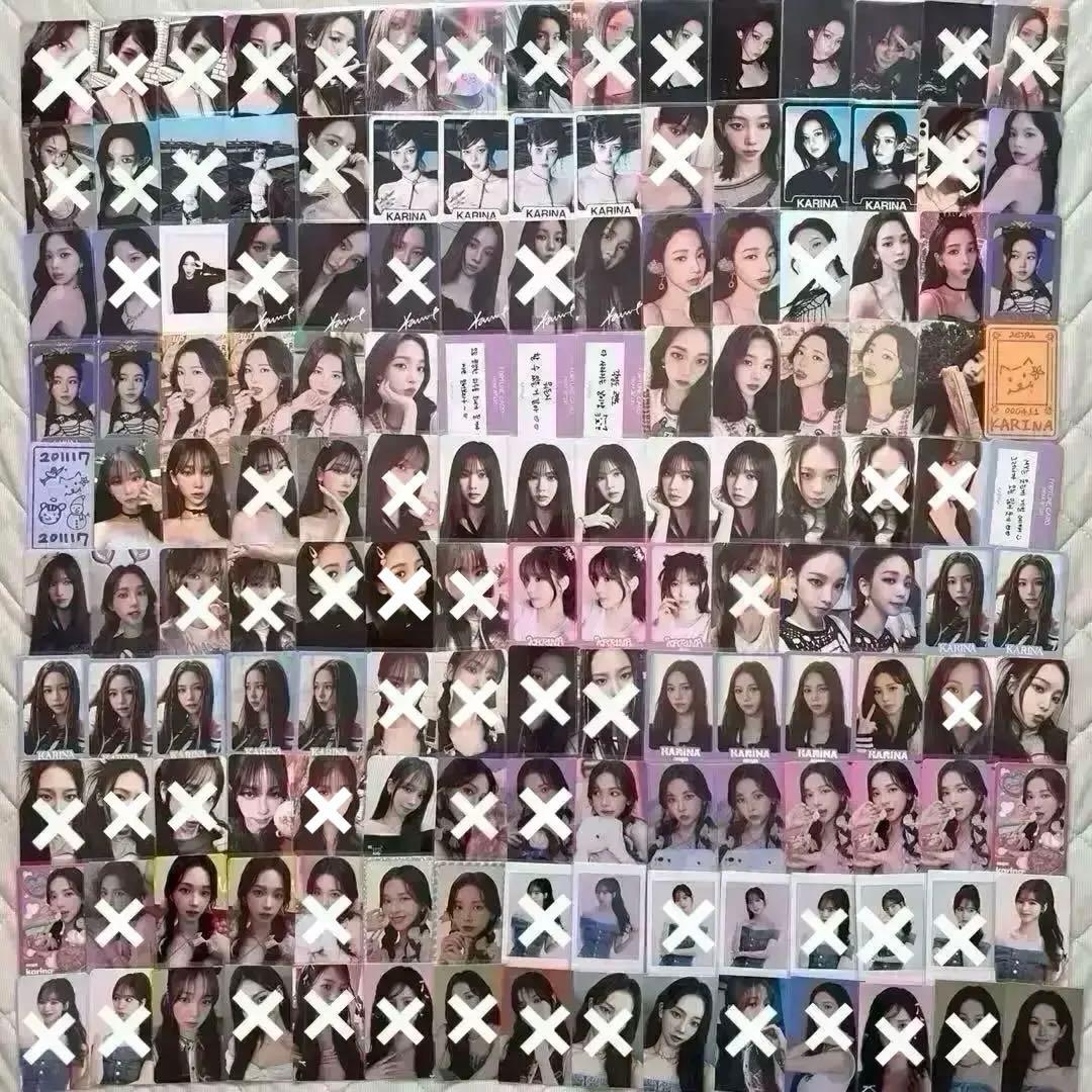 aespa カリナ 公式トレカ まとめ売り！ 他メンも少しあります - メルカリ