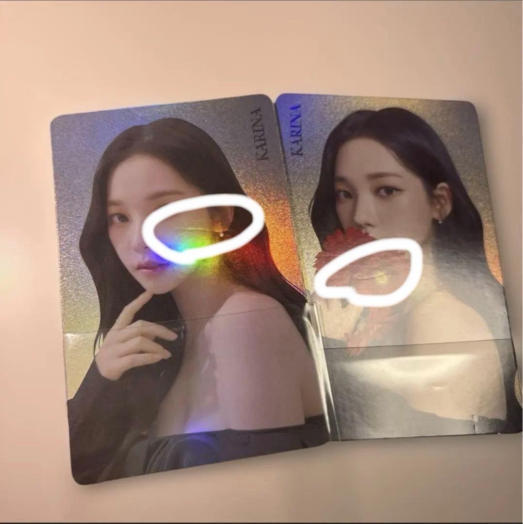 aespa カリナ 公式トレカ まとめ売り！ 他メンも少しあります - メルカリ